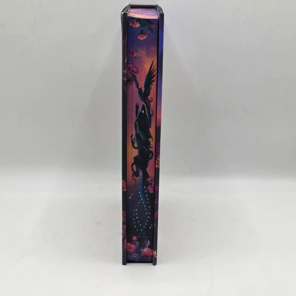 Kim Harrison Three Kinds of Lucky Hardcover Purple‎ Sprayed Edges Fantasy Book